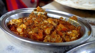 'BRAIN for BREAKFAST | Massive INDIAN STREET FOOD tour in Hyderabad, India'