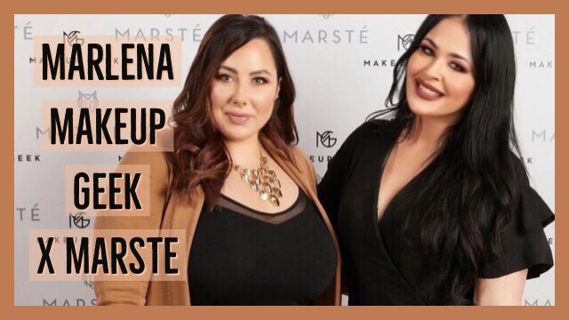 'MARLENA MAKEUP GEEK FASHION LAUNCH!! MARSTE'