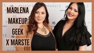 'MARLENA MAKEUP GEEK FASHION LAUNCH!! MARSTE'