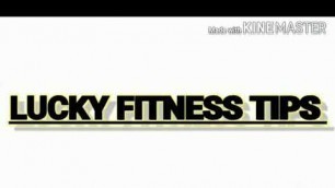 '#Lucky fitness tips #Blogilates.  #The Fitness Marshall.  #HASfit.  #Heslie Sansone\'s Walk at Home.'