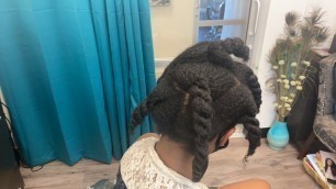 'Silk pressing coarse  textured hair | Silk pressing thick hair'