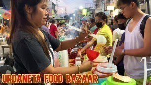 'Street Food at URDANETA CITY NIGHT MARKET | INSANE Food Tour + Night Walk in Urdaneta, Philippines'
