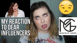 'DEAR INFLUENCERS FROM MARLENA STELL/MAKEUP GEEK?? IM BORED GRWM'