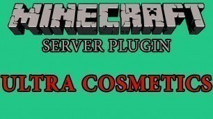 'Minecraft server plugin: Ultra Cosmetics 2'