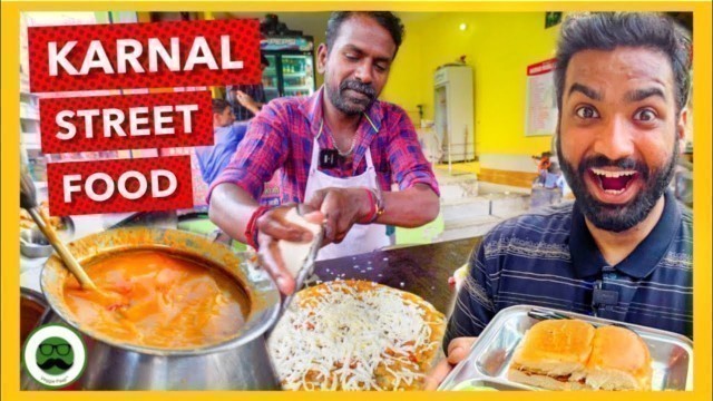 'Night Street Food in Karnal | Veggie Paaji'