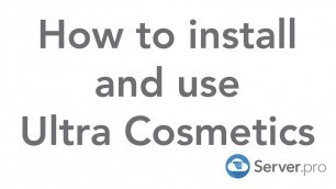 'How to Use and Install Ultra Cosmetics - Minecraft Java'