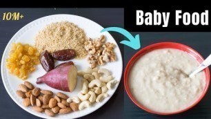 'Baby Food | Bone Strength | Weight Gain | Brain Development | Breakfast/Lunch/Snack for 10M+ Babies'