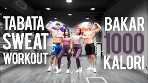'BAKAR 1000 KALORIMU! TABATA WORKOUT with KOREAN TRAINER'