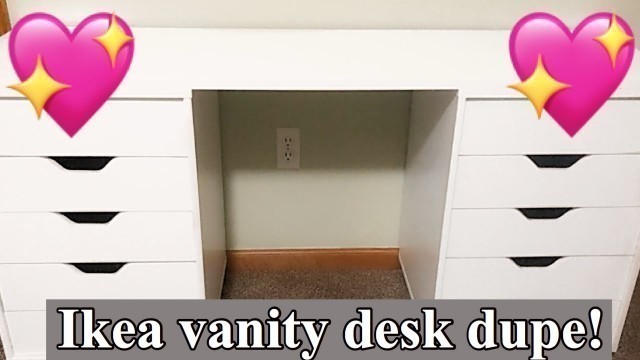 'DIY IKEA ALEX DRAWERS DUPE'