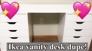 'DIY IKEA ALEX DRAWERS DUPE'