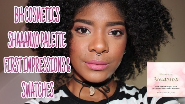 'BH Shaaanxo Palette First Impressions & Swatches for WOC || Zaji-Kali'