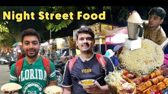 'Ahmedabad Night Street Food | Jasuben Pizza, Barbecue Frankie, 4 In 1 Coffee & Many More'