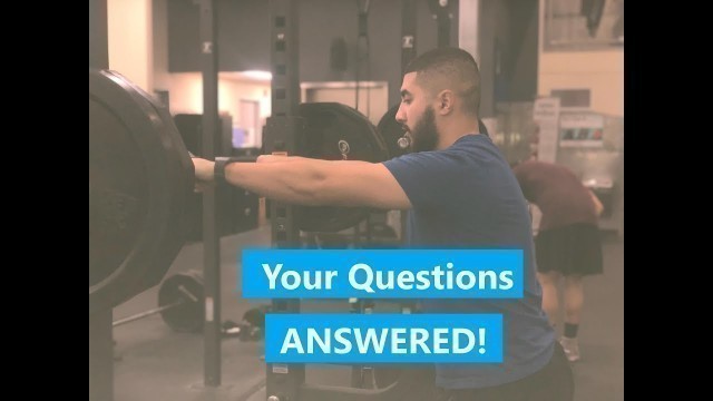 'My First Fitness Q&A!'