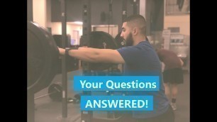 'My First Fitness Q&A!'