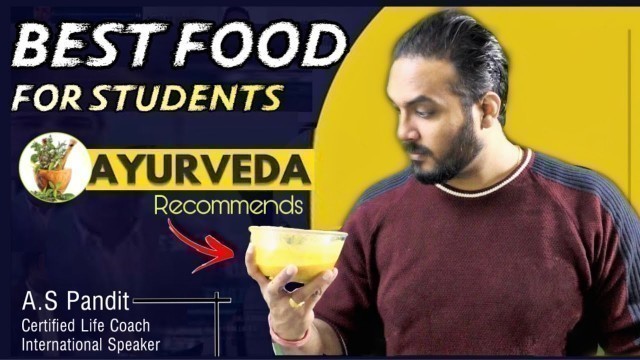 'EAT this 21 DAYS | Super BRAIN Food for STUDENTS | Ayurveda Recommended