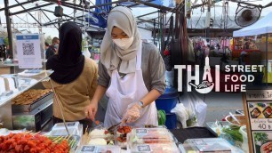 'Ramadan Bazzar Night Market Street Food | Thai Bangkok street food'