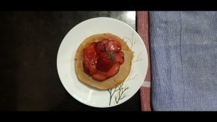 'Homemade Whole Wheat Pancakes | No Egg | No Maida | Quick Breakfast / Snack Recipe'