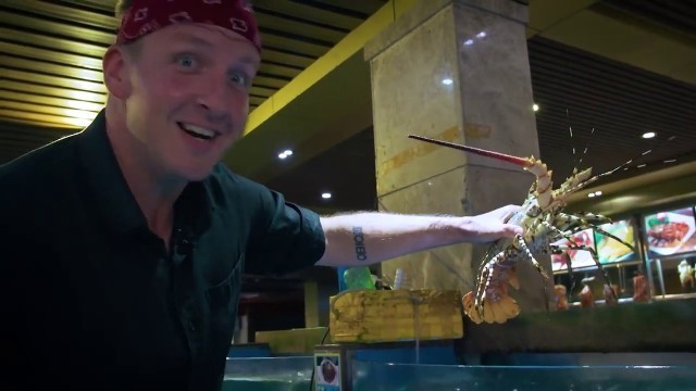 'China Food Tour - Visiting Guangzhou - $250 Snake Geoduck Sashimi'