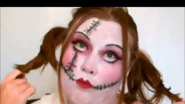 'Halloween 2019:Creepy Doll Makeup|Tutorial'