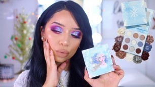 'MAKEUP MONDAY | FROZEN II X COLOURPOP ELSA PALETTE TUTORIAL | WINTER MAKEUP 2019'