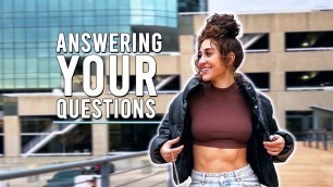 'ANSWERING YOUR QUESTIONS FOR THE FIRST TIME! - FITNESS GOALS? AM I SINGLE?'