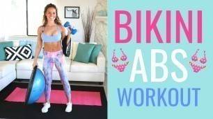 'BOSU Abs Workout at Home | Sculpt Bikini Abs!'
