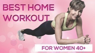 'Bodyweight Home Workout for Women Over 40'