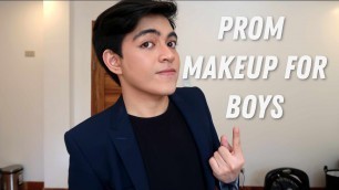 'graduation / prom makeup tutorial for men ( affordable & easy )  | philippines'