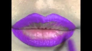 'LIC COSMETICS LIQUID MATTE OMBRÉ -Official Tutorial ( Using Summer Fling & Savvy Affair)'