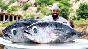 'Amazing Tuna Fish Mandi - Saudi Style Full Fish Mandi For Poor People - Nawabs Kitchen'