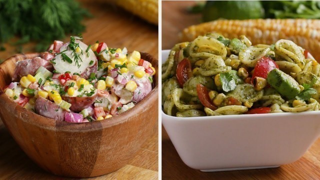 '5 Refreshing Summer Salads • Tasty'