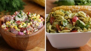 '5 Refreshing Summer Salads • Tasty'