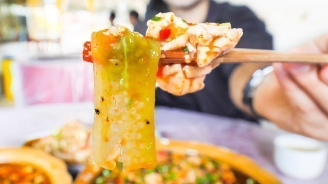 'DEEP Chinese Street Food Tour in Sichuan, China | BEST BRAIN + RABBIT (Spicy ADVENTURE)'