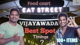 'NIGHT FOOD COURT IN BEZAWADA || EAT STREET || AASPOT'