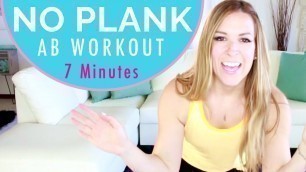 'NO PLANK Ab Workout | 7 Minutes!'