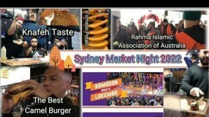 'Ramadan night in Australia | Sydney Food Festival |Sydney Street Food | pasar malam bazar di sydney'