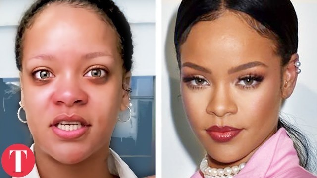 '20 Celebrities Who Look Totally Different Underneath Makeup'