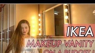'DIY | VANITY MIRROR (IKEA HACK!!!)'