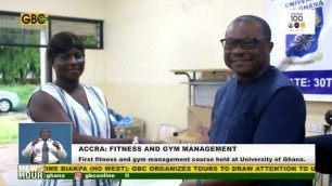 'FIRST FITNESS AND GYM MANAGEMENT COURSE HELD AT UNIVERSITY OF GHANA'