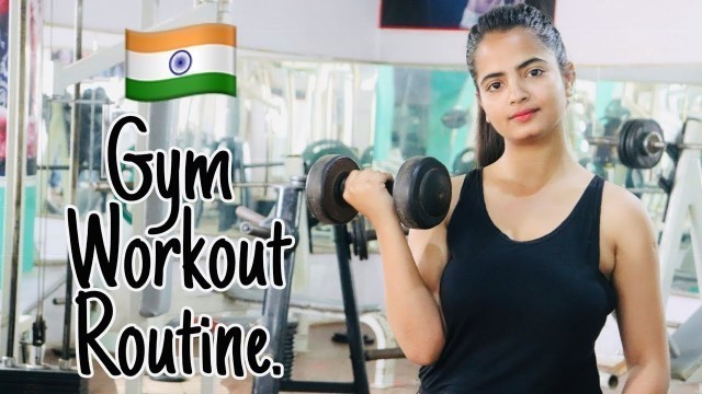'Indian Women Gym Workout Routine | Women Fitness | Alisha Singh'