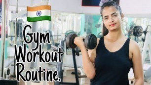 'Indian Women Gym Workout Routine | Women Fitness | Alisha Singh'