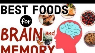 'Best Foods for Brain and Memory - By Dr Willie Ong'