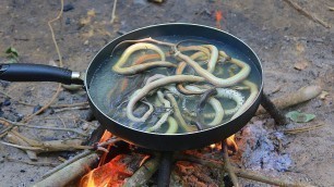 'Fried Water Snake Recipe Eating Delicious'