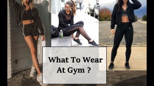 'Gym Outfits Ideas for Women | Gym Wear For Women | Workout Lookbook'