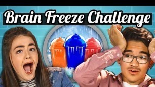 'TEENS vs. SLURPEE BRAIN FREEZE CHALLENGE! | TEENS vs. FOOD'