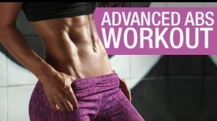 'Women’s Six Pack Abs Workout (ADVANCED ROUTINE!!)'