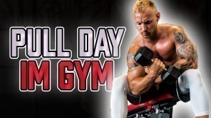 'PULL DAY IM GYM | Rücken Trainingsplan für\'s Fitnessstudio zum Muskelaufbau (Rücken/Bizeps)'