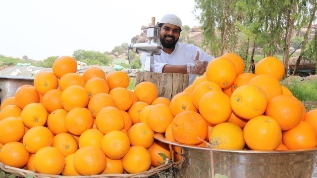 'Orange Juice for poor kids || Nawabs kitchen'