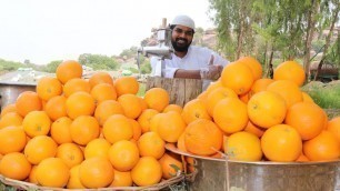 'Orange Juice for poor kids || Nawabs kitchen'