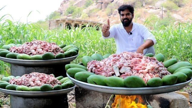 'Wow Mango Mutton Curry | Kacha Aam Ghosh Curry | Mutton With Raw Mangoes |Nawabs Kitchen'